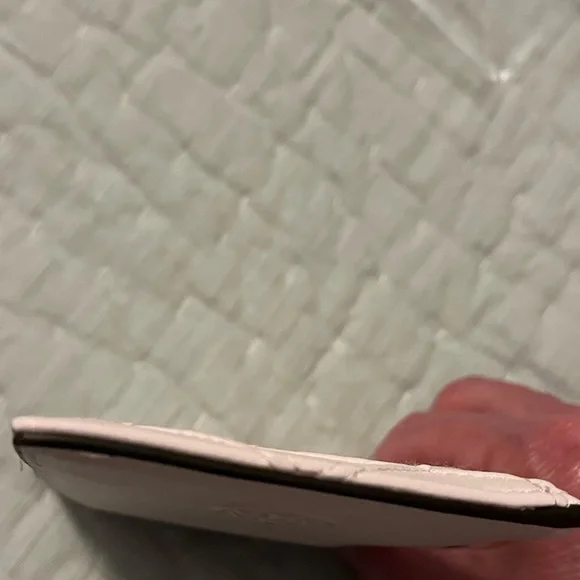 Tory Burch Fleming Cardholder in Soft Pink - Picture 8 of 12